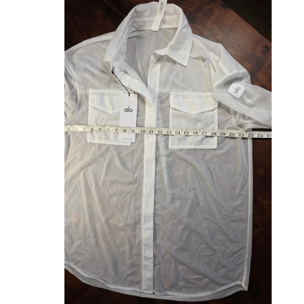 Alo Yoga Sheer Effusion Streetfashion  Unisex Boho Indiesleaze Festival Y2k